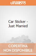 Car Sticker - Just Married gioco