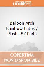 Balloon Arch Rainbow Latex / Plastic 87 Parts gioco