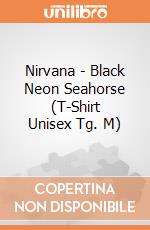 Nirvana - Black Neon Seahorse (T-Shirt Unisex Tg. M) gioco