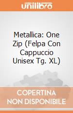 Metallica: One Zip (Felpa Con Cappuccio Unisex Tg. XL) gioco