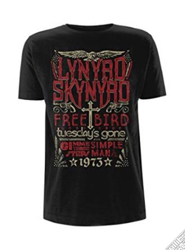 Lynyrd Skynyrd - Freebird 1973 Hits (T-Shirt Unisex Tg. L) gioco