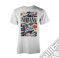 Nirvana: Rock Off - Cassettes (T-Shirt Unisex Tg. M) giochi