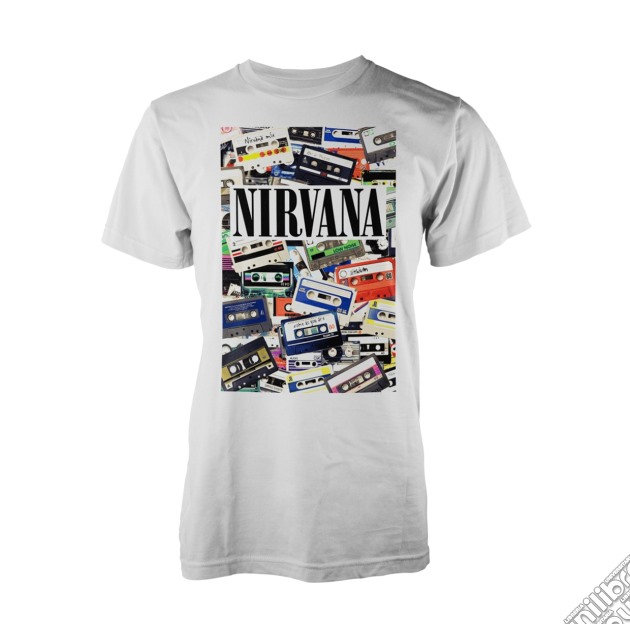 Nirvana: Cassettes (T-Shirt Unisex Tg. L) gioco di PHM