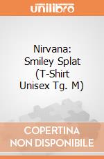Nirvana: Smiley Splat (T-Shirt Unisex Tg. M)