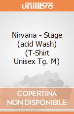 Nirvana - Stage (acid Wash) (T-Shirt Unisex Tg. M) gioco
