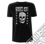 Sum 41 - Grinning Skull (T-Shirt Unisex Tg. L)