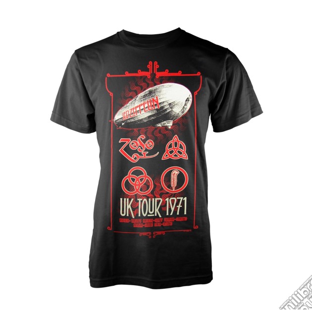 Led Zeppelin - Uk Tour '71 (T-Shirt Unisex Tg. M) gioco di PHM