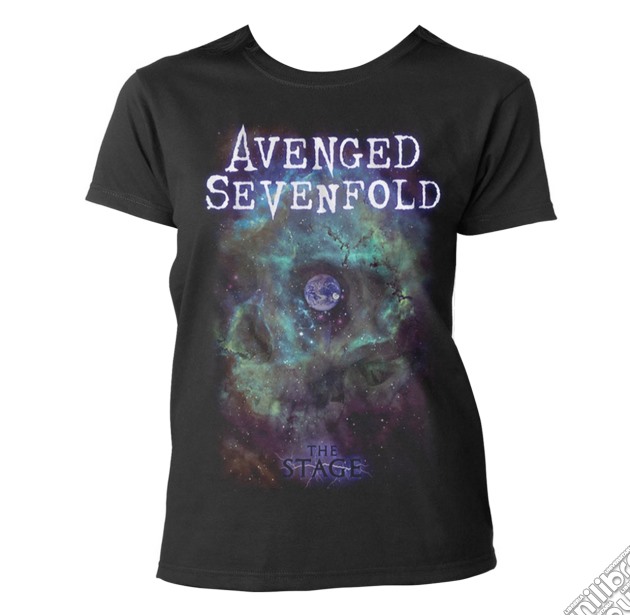 Avenged Sevenfold - Space Face (T-Shirt Donna Tg. 2XL) gioco di PHM