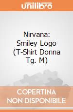 Nirvana: Smiley Logo (T-Shirt Donna Tg. M)