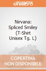 Nirvana: Spliced Smiley (T-Shirt Unisex Tg. L) giochi