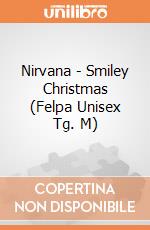 Nirvana - Smiley Christmas (Felpa Unisex Tg. M) gioco di PHM