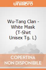 Wu-Tang Clan - White Mask (T-Shirt Unisex Tg. L) gioco di PHM