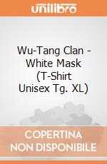 Wu-Tang Clan - White Mask (T-Shirt Unisex Tg. XL) gioco di PHM