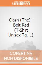 Clash (The) - Bolt Red (T-Shirt Unisex Tg. L) gioco di PHM