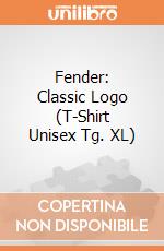Fender: Classic Logo (T-Shirt Unisex Tg. XL) gioco di PHM