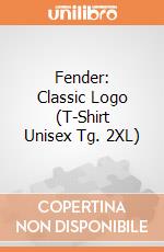 Fender: Classic Logo (T-Shirt Unisex Tg. 2XL) gioco di PHM