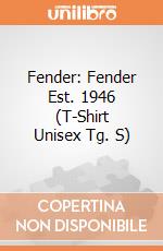 Fender: Fender Est. 1946 (T-Shirt Unisex Tg. S) gioco di PHM