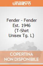Fender - Fender Est. 1946 (T-Shirt Unisex Tg. L) gioco di PHM