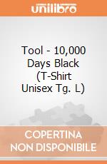 Tool - 10,000 Days Black (T-Shirt Unisex Tg. L) gioco di PHM