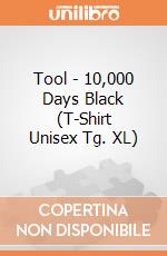 Tool - 10,000 Days Black (T-Shirt Unisex Tg. XL) gioco di PHM