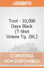 Tool - 10,000 Days Black (T-Shirt Unisex Tg. 2XL) gioco di PHM