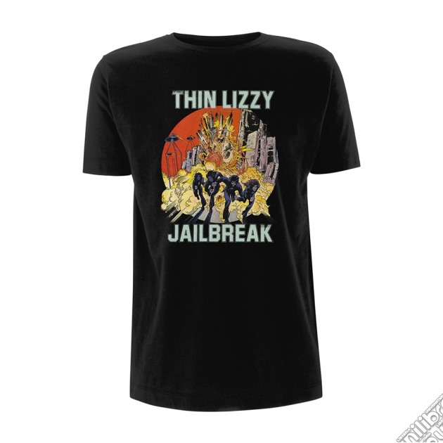 Thin Lizzy - Jailbreak Explosion (T-Shirt Unisex Tg. L) gioco di PHM