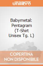 Babymetal: Pentagram (T-Shirt Unisex Tg. L) gioco di PHM