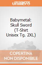 Babymetal: Skull Sword (T-Shirt Unisex Tg. 2XL) gioco di PHM