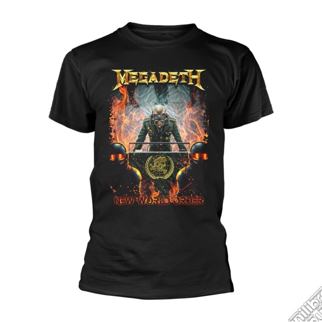 Megadeth - New World Order (T-Shirt Unisex Tg. L) gioco di PHM