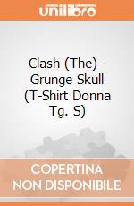 Clash (The) - Grunge Skull (T-Shirt Donna Tg. S) gioco di PHM