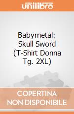 Babymetal: Skull Sword (T-Shirt Donna Tg. 2XL) gioco di PHM