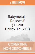 Babymetal - Rosewolf (T-Shirt Unisex Tg. 2XL) gioco di PHM
