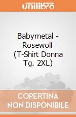 Babymetal - Rosewolf (T-Shirt Donna Tg. 2XL) gioco di PHM