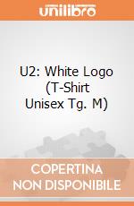 U2: White Logo (T-Shirt Unisex Tg. M) gioco di PHM