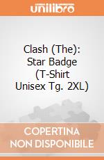 Clash (The): Star Badge (T-Shirt Unisex Tg. 2XL) gioco di PHM