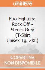 Foo Fighters: Rock Off - Stencil Grey (T-Shirt Unisex Tg. 2XL) giochi