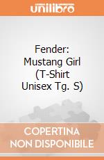 Fender: Mustang Girl (T-Shirt Unisex Tg. S) gioco di PHM