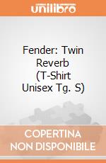 Fender: Twin Reverb (T-Shirt Unisex Tg. S) gioco di PHM