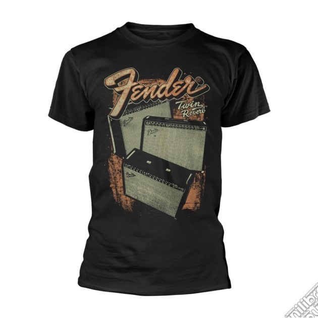 Fender - Twin Reverb (T-Shirt Unisex Tg. L) gioco di PHM