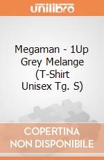 Megaman - 1Up Grey Melange (T-Shirt Unisex Tg. S) gioco