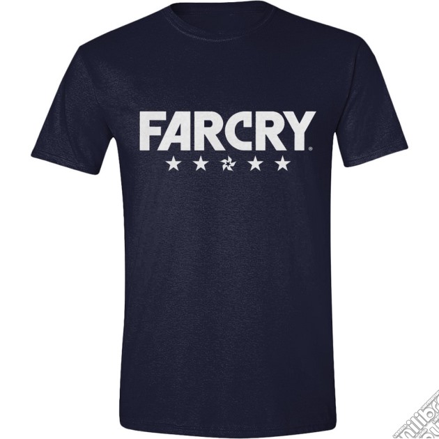 Far Cry 5 - Logo Navy (T-Shirt Unisex Tg. S) gioco