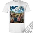 Far Cry 5 - Cover White (T-Shirt Unisex Tg. L) giochi