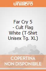 Far Cry 5 - Cult Flag White (T-Shirt Unisex Tg. XL) gioco
