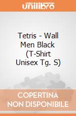 Tetris - Wall Men Black (T-Shirt Unisex Tg. S) gioco di Terminal Video