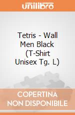 Tetris - Wall Men Black (T-Shirt Unisex Tg. L) gioco di Terminal Video