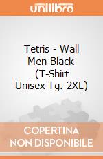 Tetris - Wall Men Black (T-Shirt Unisex Tg. 2XL) gioco di Terminal Video