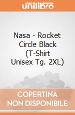 Nasa - Rocket Circle Black (T-Shirt Unisex Tg. 2XL) gioco