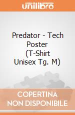 Predator - Tech Poster (T-Shirt Unisex Tg. M) gioco