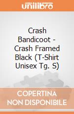 Crash Bandicoot - Crash Framed Black (T-Shirt Unisex Tg. S) gioco