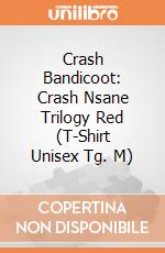 Crash Bandicoot: Crash Nsane Trilogy Red (T-Shirt Unisex Tg. M) gioco